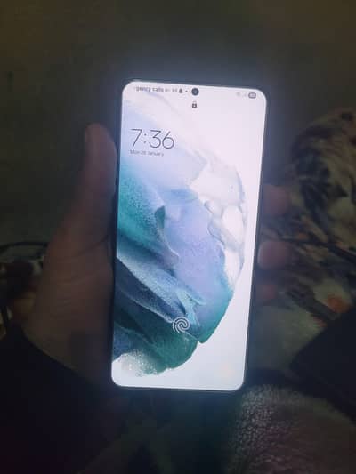 Samsung S21 plus 8/128 back crack Exchange possible non pta