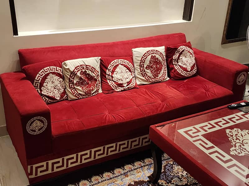 Sofa set with center table 0