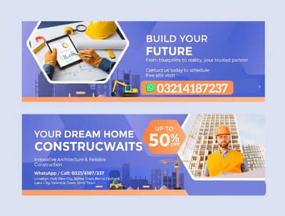 Construction Services / Architecture Design / House Construction