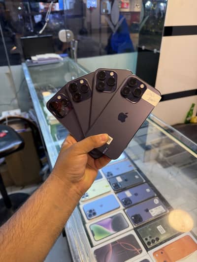 IPhone 14 Pro 128 and 256gb Jv 100 health brand new