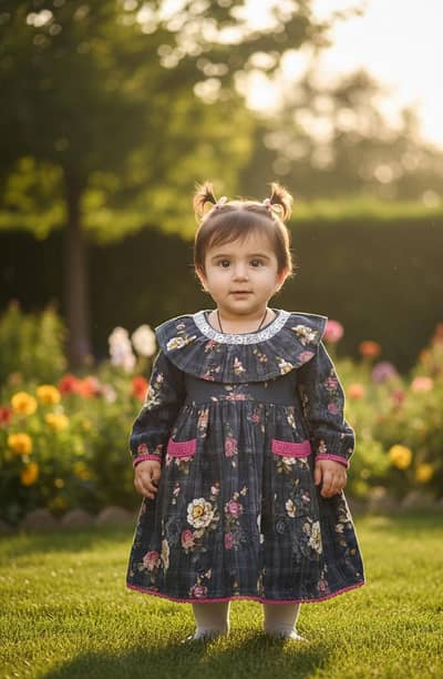 Charming Floral  Frock for girls (2-3 years)