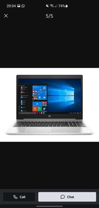 Hp pro book i5 8th generation available for sell