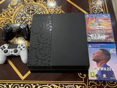 PS4 FAT - 500gb - 2 Original controllers - 4 Cds