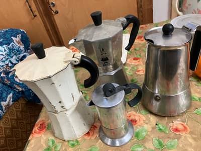 Bialetti Bia2 stainless steel moka pot