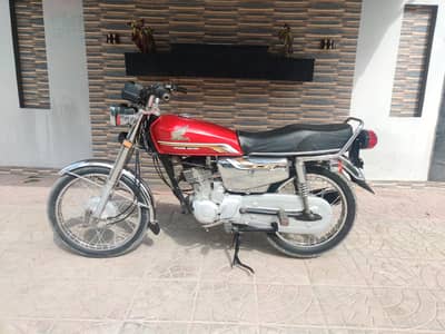 Honda CG 125 special edition 5 care model 2020 Karachi number