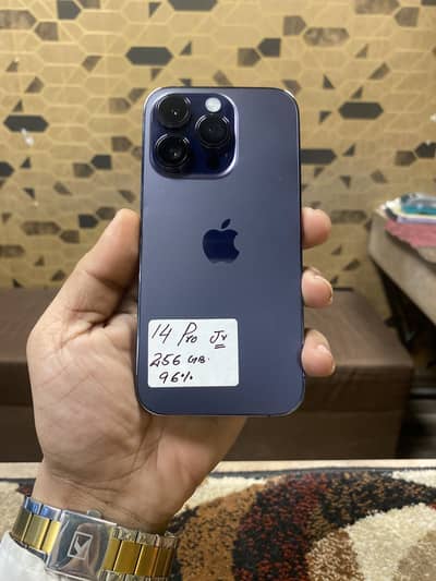 14 pro jv 256Gb Storage brand New 96% health