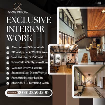 False ceiling,Gypsum ceiling,Wood ceiling,POP,PVC ceilingsWall Molding