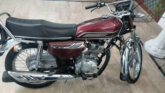Honda CG-125, SINGLE HANDELY USED
