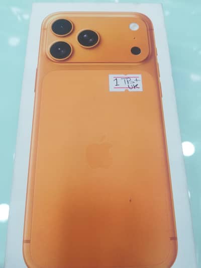 Apple iPhone 17pro max 1 TB. UK  Orange Boxpack Nonactive Nonpta