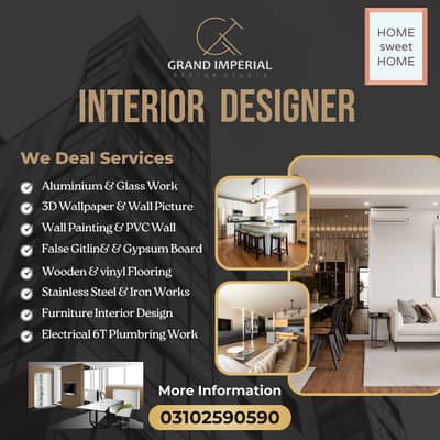 False ceiling, Gypsum ceilin, WPC wall Panels, wall moulding Wallpaper