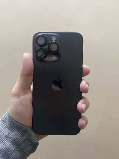 iphone 15 pro max pta approved 256 gb black color battery health 87