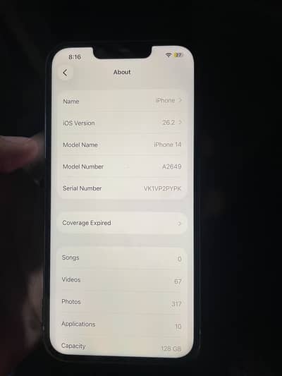 Iphone 14 , 128 GB No Exchnage Fix Price