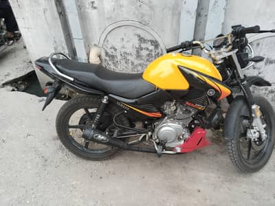 yahama ybr 125g yellow color