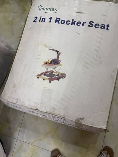 Walker & stroller in 10/10 condition