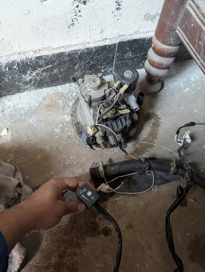 gass lpg  kit like new  plus cylinder landyranzo ki kit h local ni h