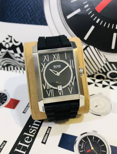 HUGO BOSS/ORIGINAL WATCH/TANK SHAPE/SEIKO CITIZEN CASIO ARMANI FOSSIL