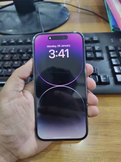 I PHONE 14 PRO daul sim PTA APPROVED 256 GB 10/9