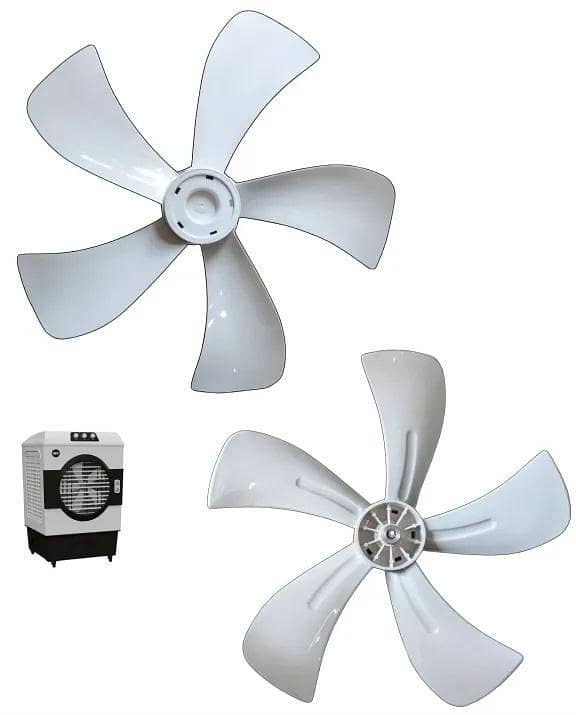 18" Air Cooler Motor Fan Blade, 220V AC, Premium Quality, 5-Way Design