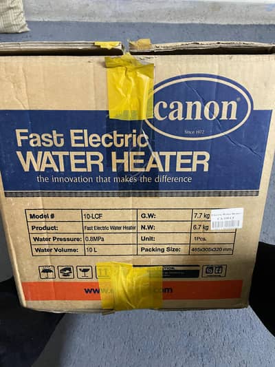 electric geyser 10/10 condition