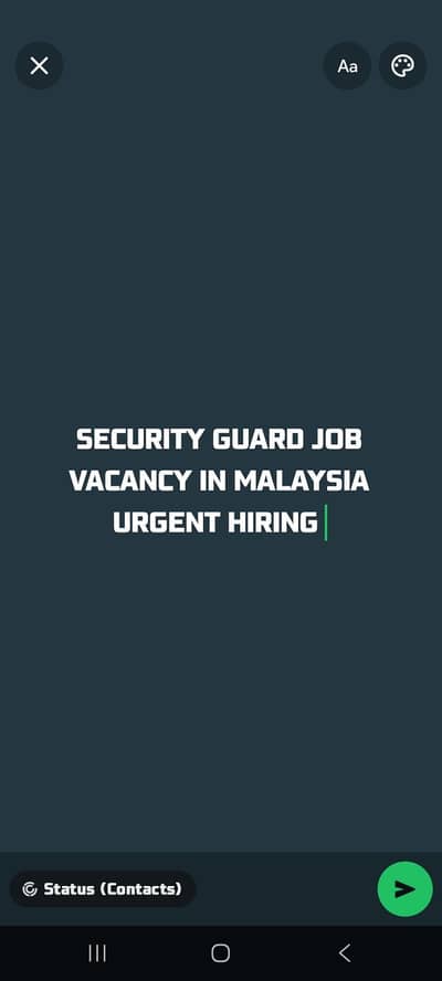 NEED SECURITY GUARDS IN MALAYSIA