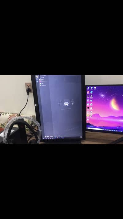 HP monitor 60 hz secondary monitor