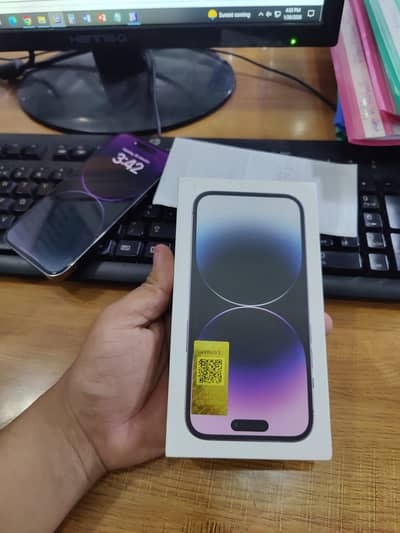 I PHONE 14 PRO daul sim PTA APPROVED 256 GB 10/9 100%