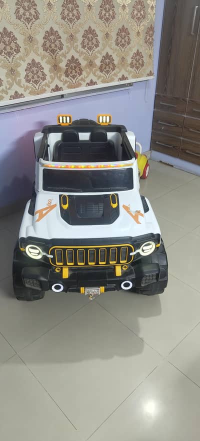 kids jeep duel motor for sale