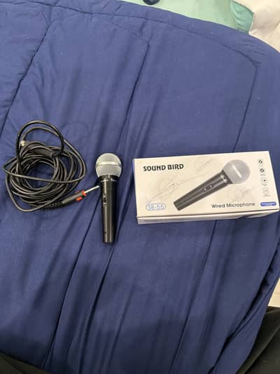 SoundBird wired Mic (SB-55) and Mic stand