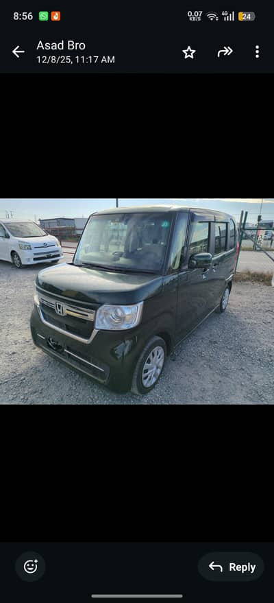 honda n box full option top of tha line