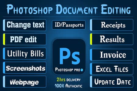Books Composing Photoshop documents editing scanned PDF JPG Screenshot