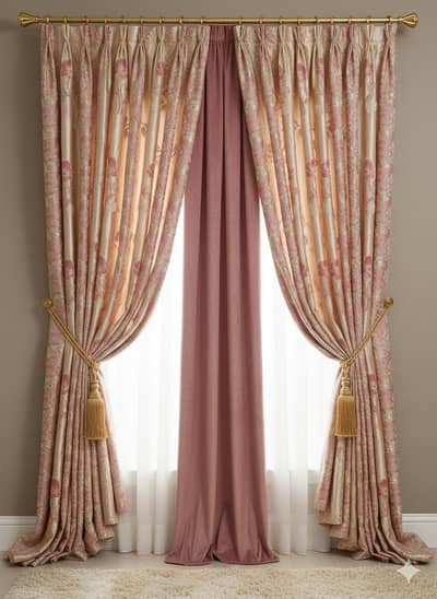 Impoerted fresh curtains light House mustafa market shop A 36