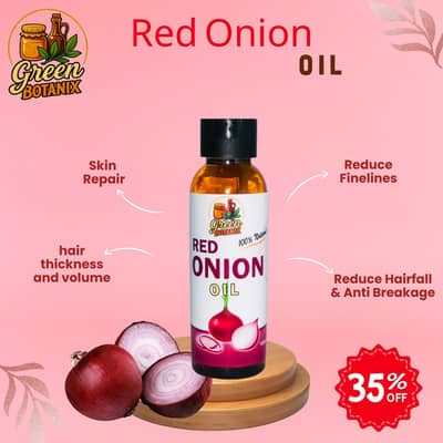 Red onion hair oil 100ml pure organic oil
