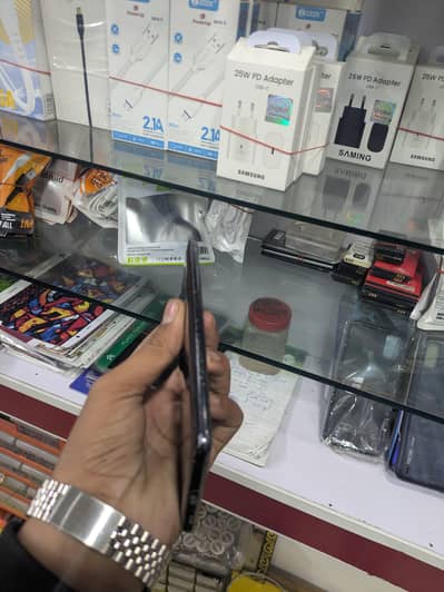 Samsung s10lite 4ra. 128gb side reff thora orignal mobile screen finger