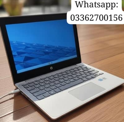 Hp 11 G6 Chromebook |Touch| 11.6"+8hr battery | Free Delivery Karachi.