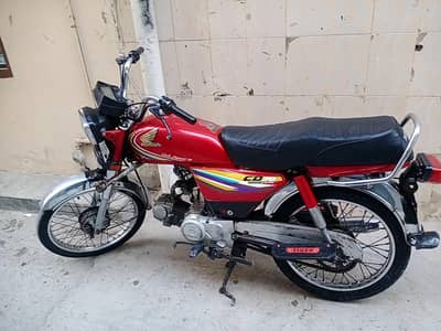 Honda 70cc urgent sale condition 10/7