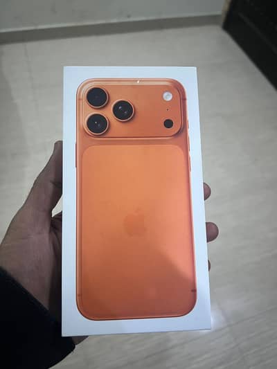 Iphone 17 pro max 256gb,Cosmic Orange,Uk Model