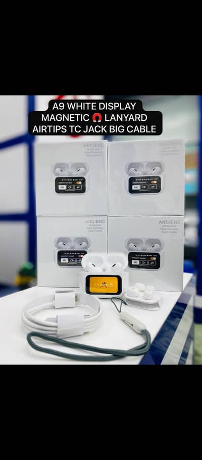 A9 airpods-White Display Edition