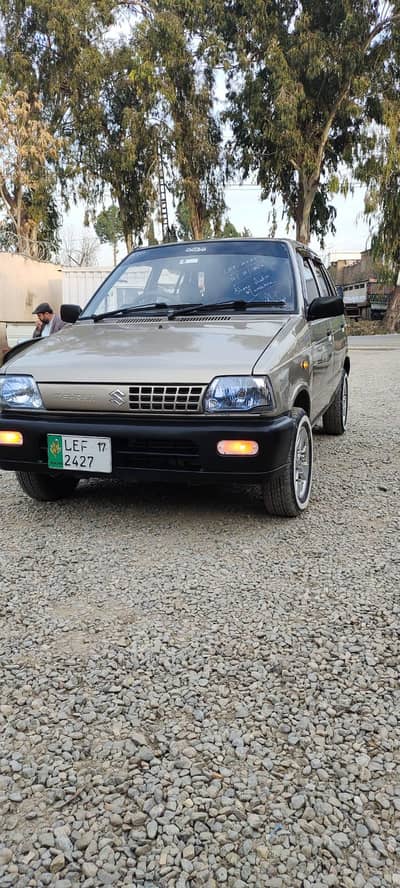 Suzuki Mehran 2017 VX. AC  also installed.