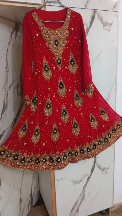 bridel dress red color