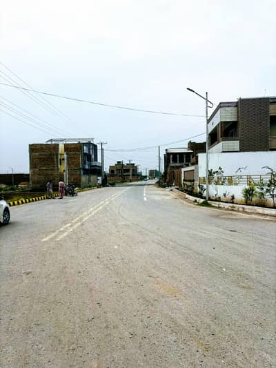 5 marla plot available for sale sudais villah warsak raod