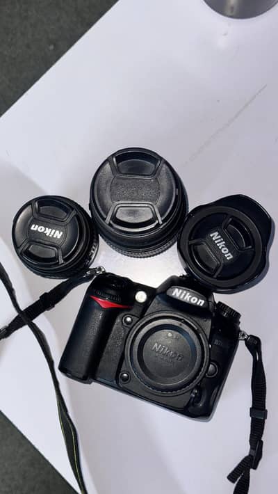Nikon D7000 + 3 Lenses