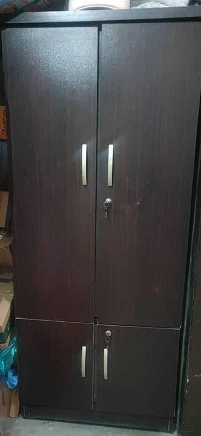 Wooden Cupboard | Dark brown color |