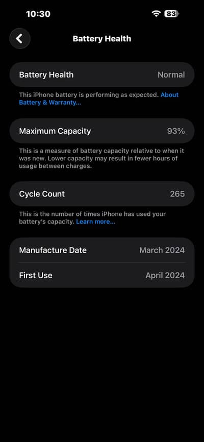 1 phone 15 plus JV for sale with box