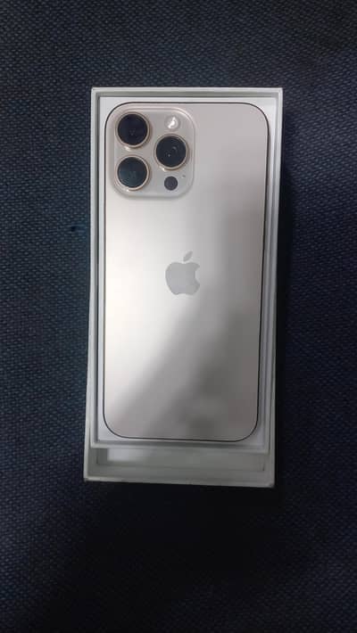 I Phone 16 Pro Max J. V Desert Titinium