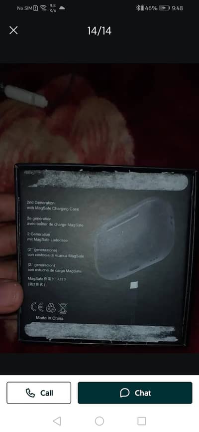 airpods pro 2 buzzer edition with box all OK