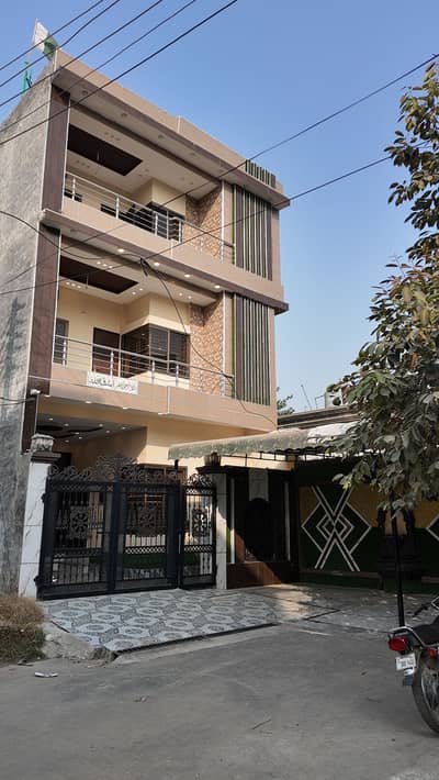 5.5 Marla House Half Triple Storey Brand New For Sale