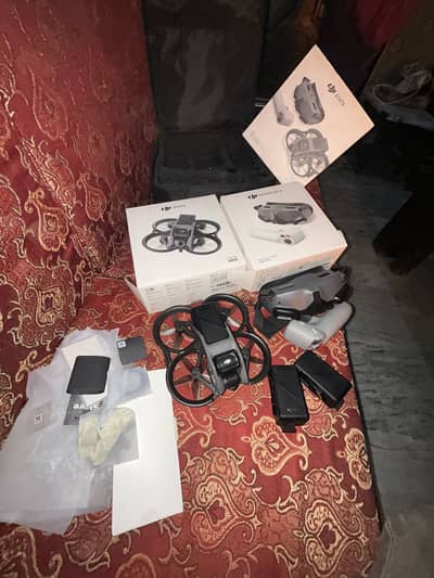 dji avata 1 full plus package 3 batteries 2  adapter