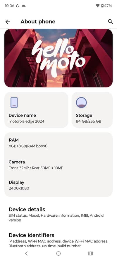 edge plus 2024 8/256 SIM lock