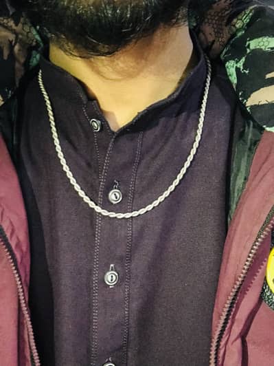 Silver chain & braclate  pure Chandi for sall