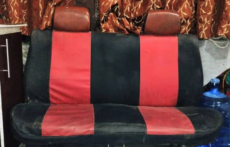 Red and black sofa seat for bolan/hiroof